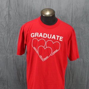 Vintage Graphic T-shirt - Fellowship Fitness Graduate - Men's Extra-Large